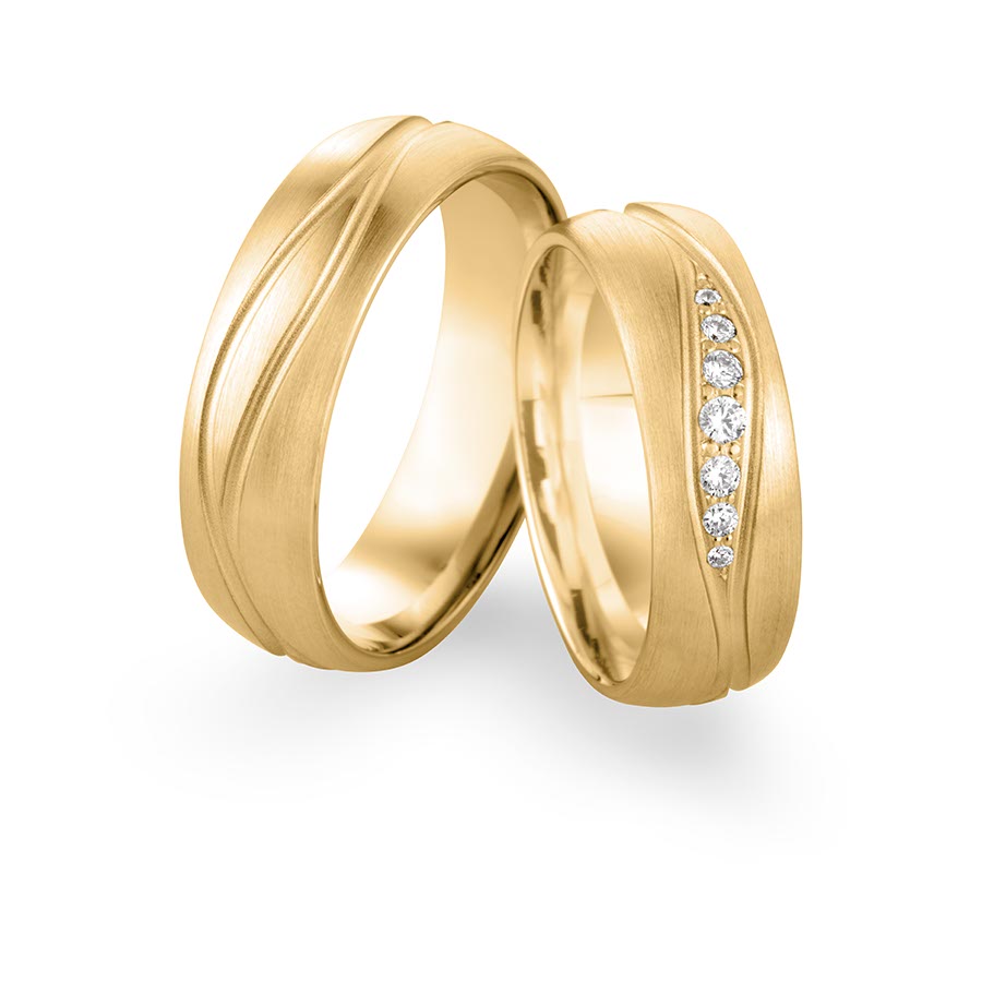 Trauringe / Eheringe 333 Gelbgold 517445-65