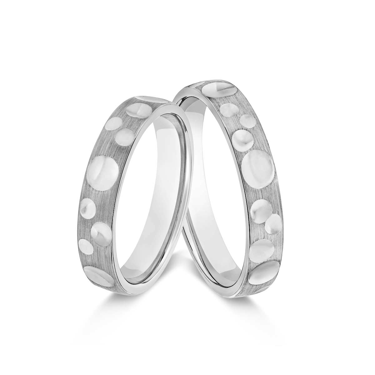 Trauringe Zülpich Eheringe  333 Weißgold 517533-40