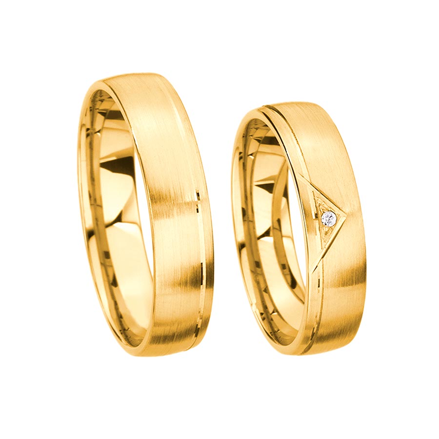 Trauringe / Eheringe 333 Gelbgold 514159-50